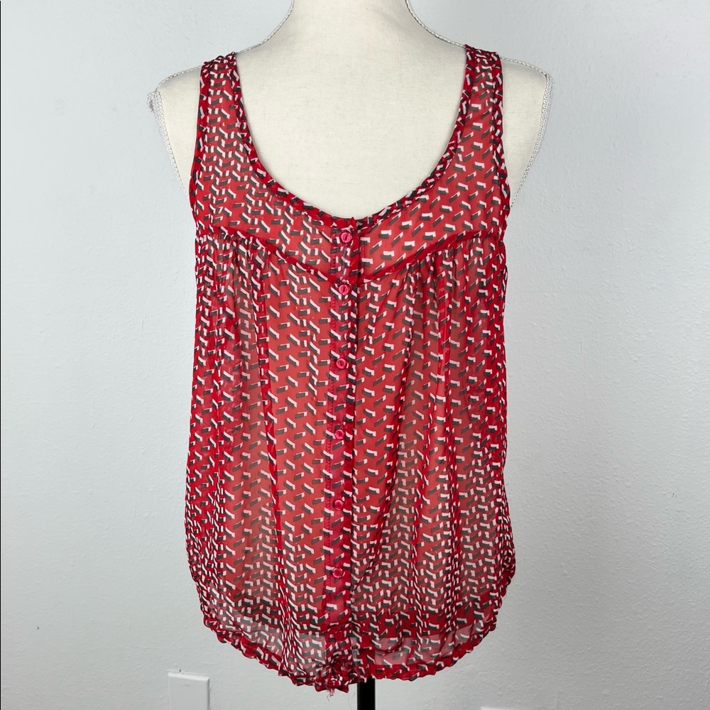 Wurl brand sheer top